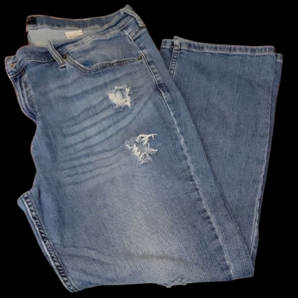 Banana Republic Girlfriend Jeans in Blue